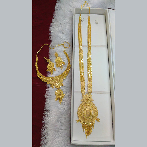 14K Gold Plated Necklace Rope Chain 36